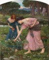 gather ye rosebuds while ye may 1909 Greek female John William Waterhouse